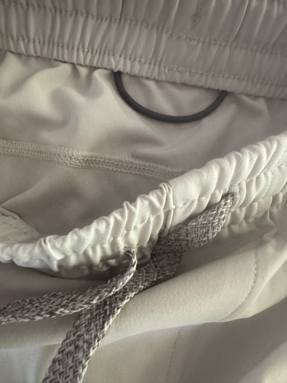 Women's All in Motion Tan 7” Cargo Drawstring Shorts - Picture 5 of 6